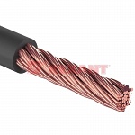 Кабель силовой "Power Cable" 1х10мм², черный, 50м., d 7,5 мм. REXANT