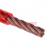Кабель силовой "Power Cable" 1х6мм², красный, 50м., d 6,0 мм. REXANT